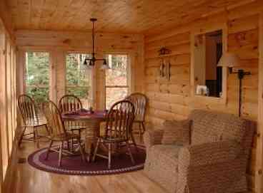 Dining area in Sun Room