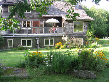 Blending with the nature, this wooden house is a paradise for anybody, who appreciates the great outdoors