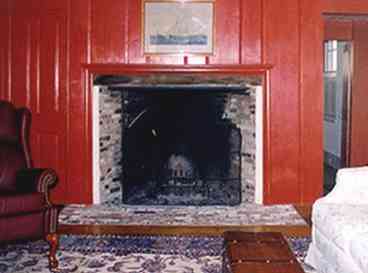 Beautiful decorative Federalist Fireplace.