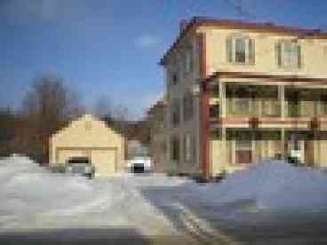 A winter view of The Coach House