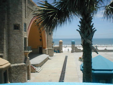 Pool, slide, Bandshell