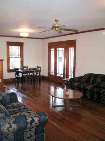 Hardwood Floors in the Living Room