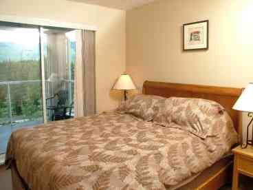 2nd bedroom has access to the balcony.