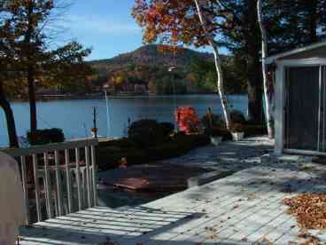 Relax on the deck, or barbeque your dinner on the large gas grill.