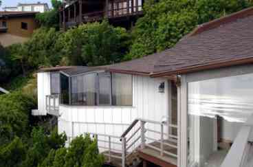 From Deck looking at House