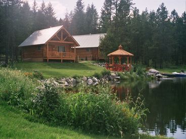 View Crescent Moon Log Cabin