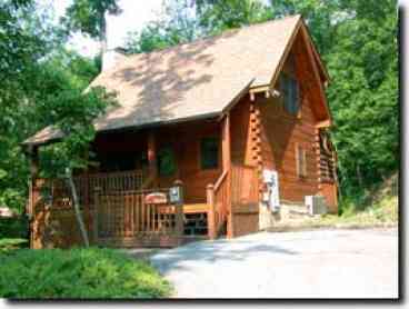 View BEARLY HEAVEN LOG CABIN w hot