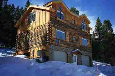 View Log Home Near Breckenridge and