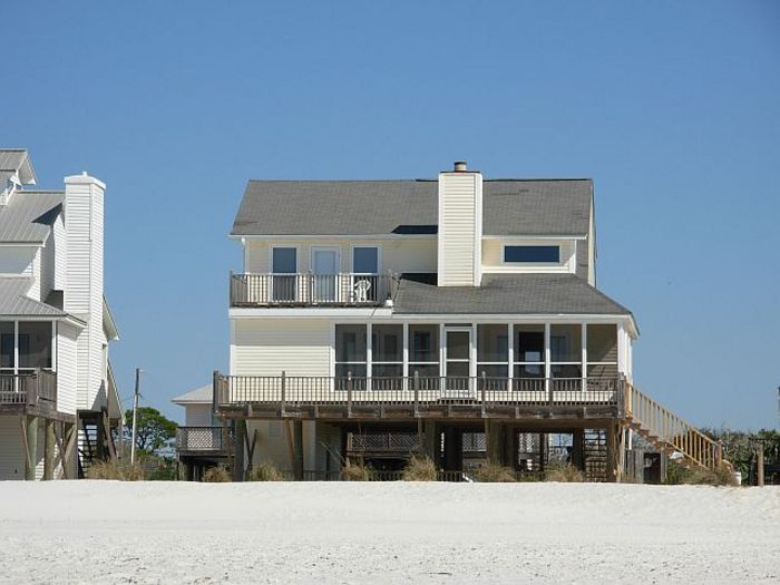 View Beach Cliff GulfFront Home Cape