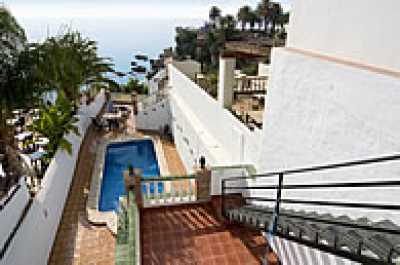 View Nerja villa hire  Villa Carabeo