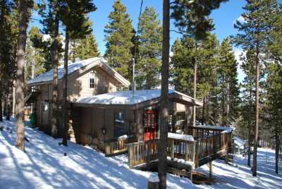 View Evergreens Log Cabin