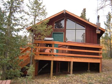 View Baby Bear Lodge behind Pikes Peak