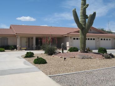 View Lake Havasu Pool Home in Golf Course