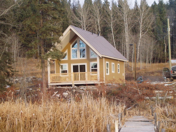Kamloops, British Columbia Two Cabins Side by