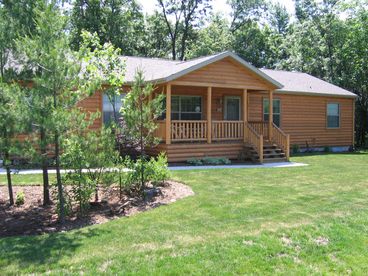 View Wisconsin Dells cabin on golf