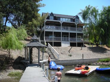 View Lake Tulloch Waterfront Timberframe