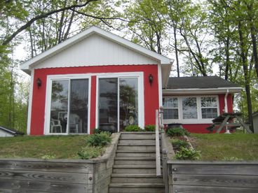 View Little Red Cabin on Long Lake