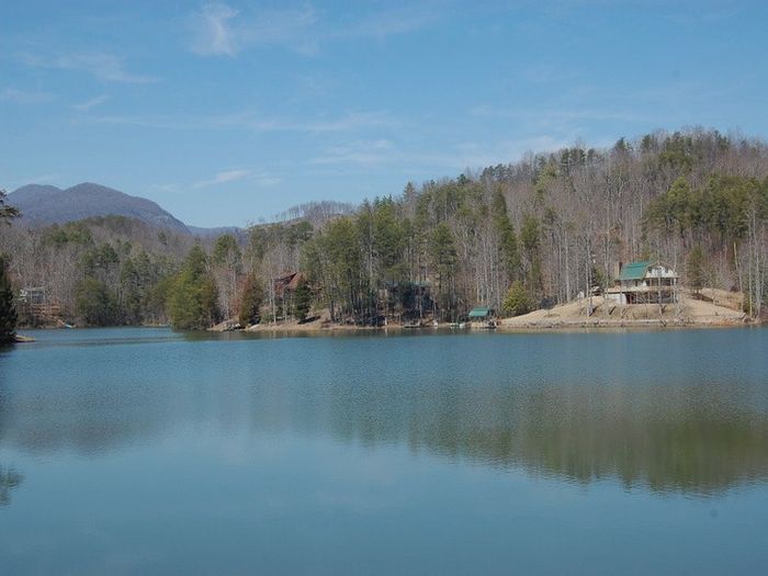 Lake Lure, North Carolina Lodge on Mirror Lake