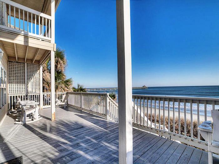 View Oceanfront Beach House Rental