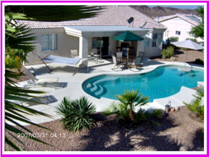 View Peaceful Contemporary Private Pool