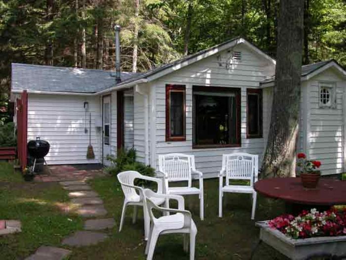 View Mackinac Cottage  Pelican Lake