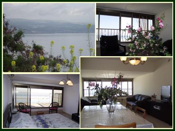 View Spacious Kinneret Holiday Apartment