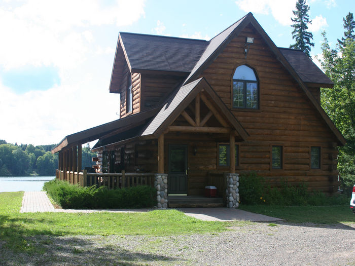 View Lincoln Log Cabin Iron River