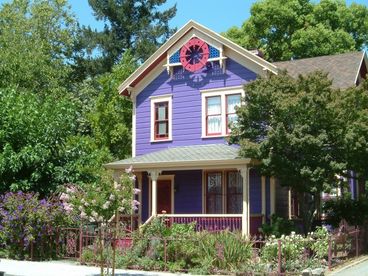 View Adorable Purple Victorian