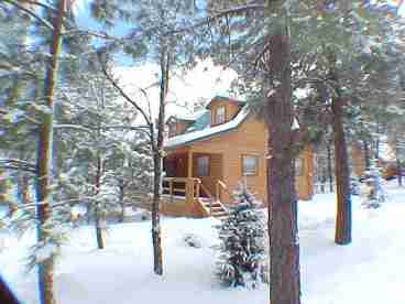 View Cozy Cabin on Pond Large Fenced