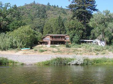 View Beautiful Cedar Home on River