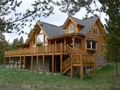 View Classic Log Home Sleeps 13 15